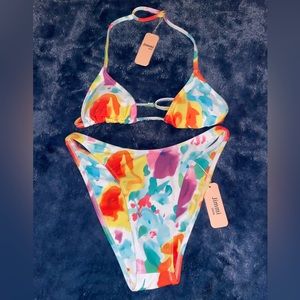Jimmi Swim Wynwood Bikini Set Size Small